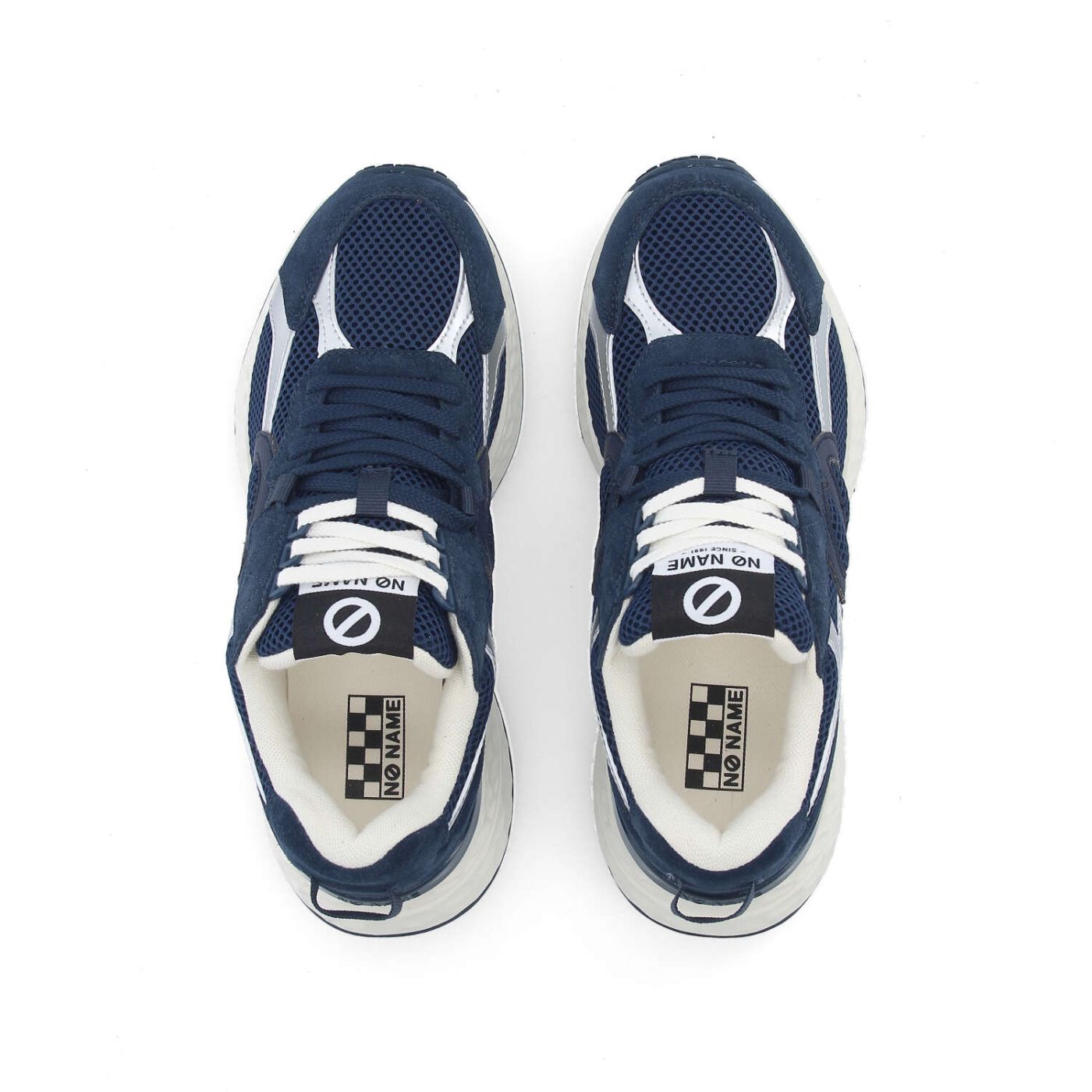 CARTER 2.0 RUNNER W - MESH/SDE/METAL - BLEU MARINE/ARGENT